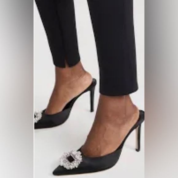 Good American Shoes - GOOD AMERICAN NEW CINDER F*CKING-RELLA CRYSTAL  MULE